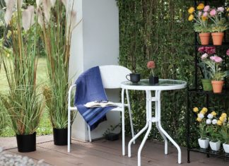 taman rumah minimalis