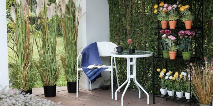 taman rumah minimalis