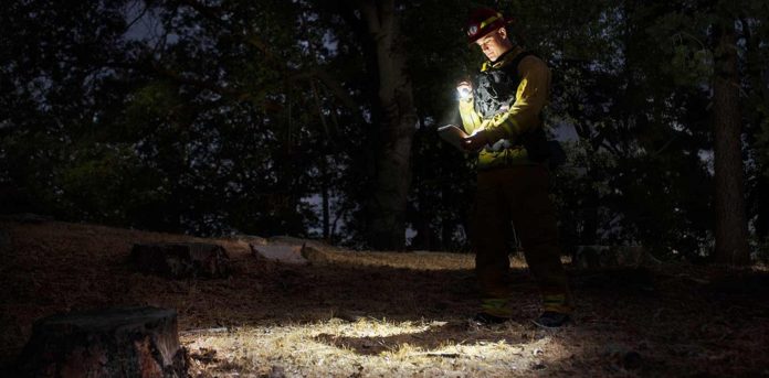 senter led paling terang