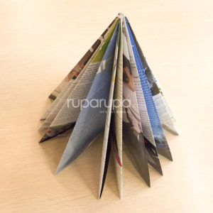 Cara menyusun pohon natal langkah 8