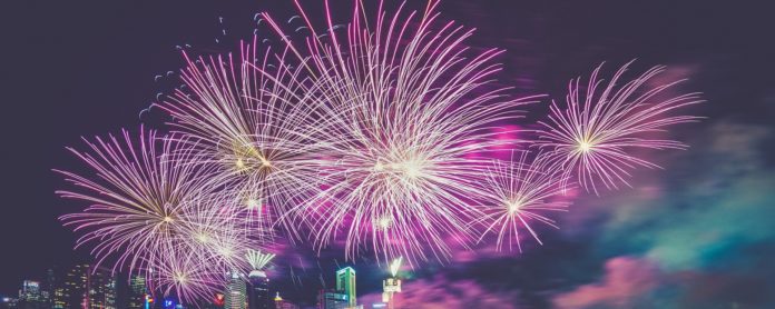 dekorasi pesta tahun baru