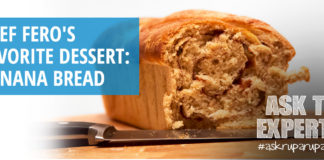 dessert favorit Chef Fero