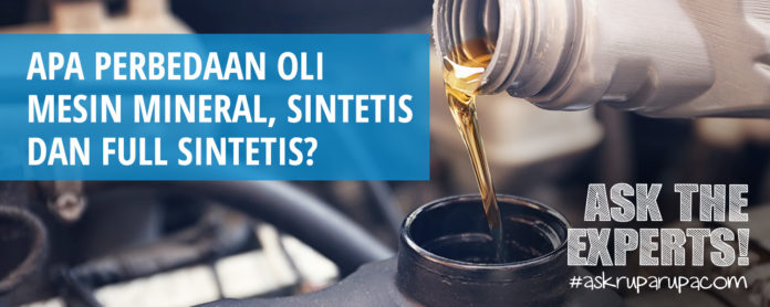 berbagai jenis oli