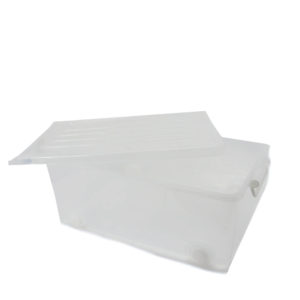 Songa Kotak Penyimpanan dengan Roda 35 Ltr