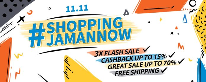 Promo 11.11 #Shoppingjamannow