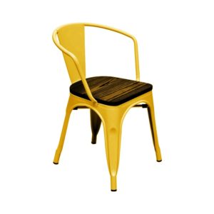 KURSI BERLENGAN IVORY