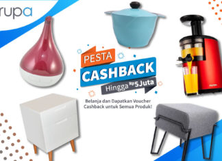 Pesta Cashback Hingga Rp 5.000.000