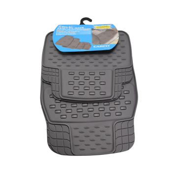 Set Karpet Mobil 4 Pcs - Abu Abu