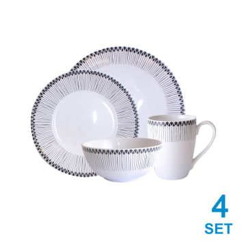 Set Perlengkapan Makan Mix Black