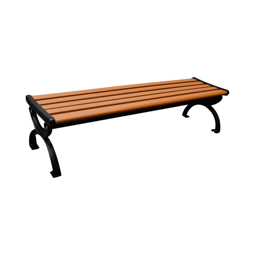 soleil Kursi Taman Bench 3 Dudukan - Cokelat