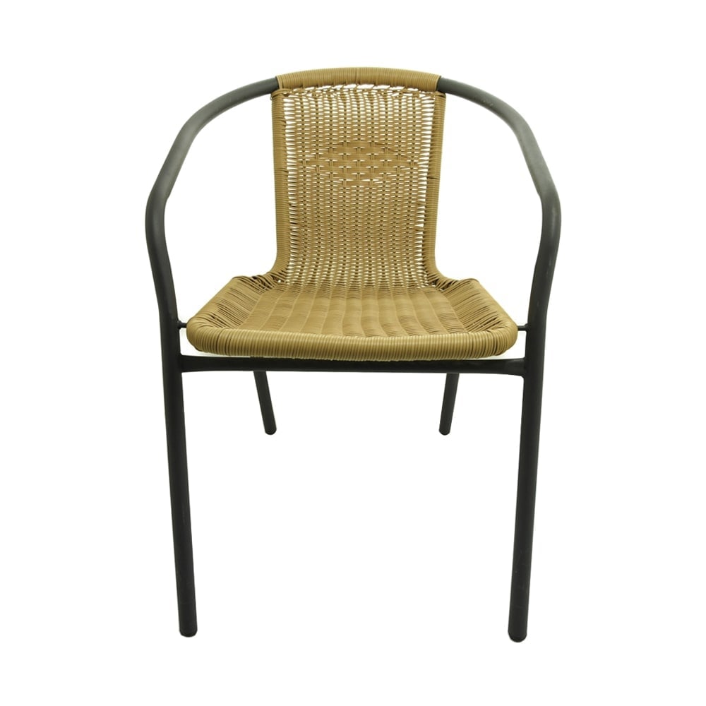 Soleil Kursi Teras Anyaman - Cokelat