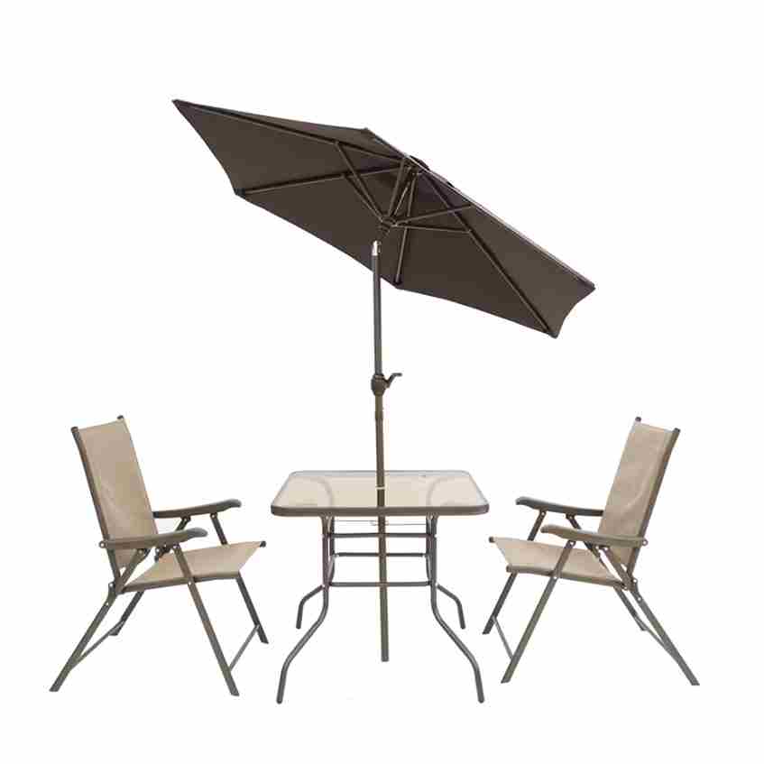 kursi outdoor dengan payung