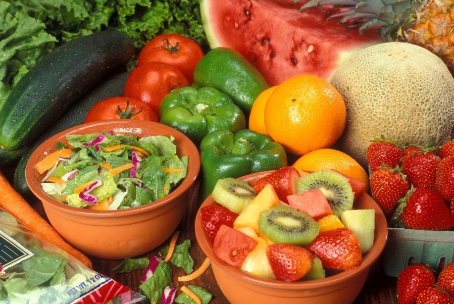 Gambar buah dan sayur