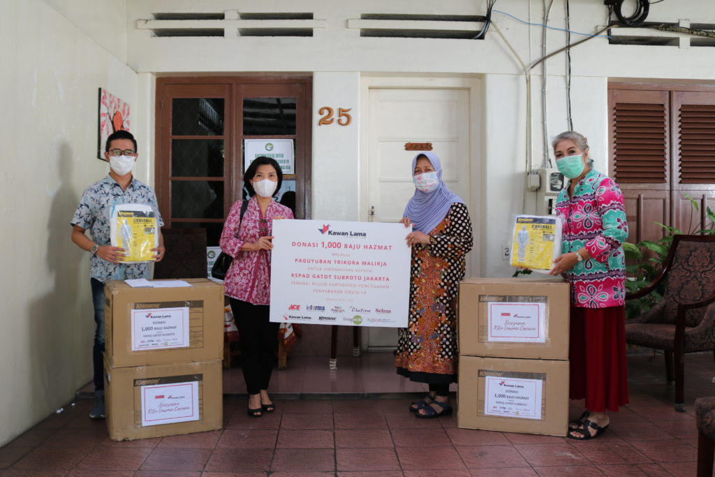 Donasi Kawan Lama Foundation kepada RSPAD Gatot Subroto