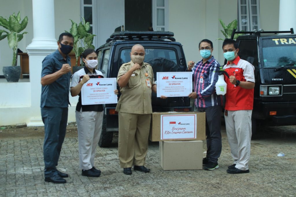 Donasi ACE Hardware di Kecamatan Bogor Utara