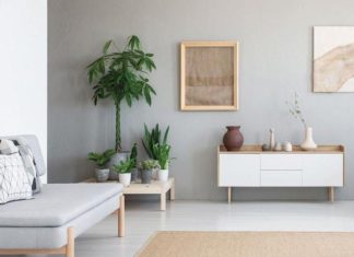 Gambar desain interior japandi