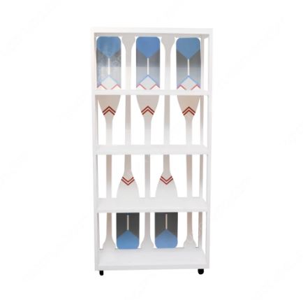 Gambar rak buku bermotif unik