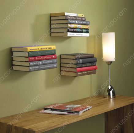 Gambar rak buku unik