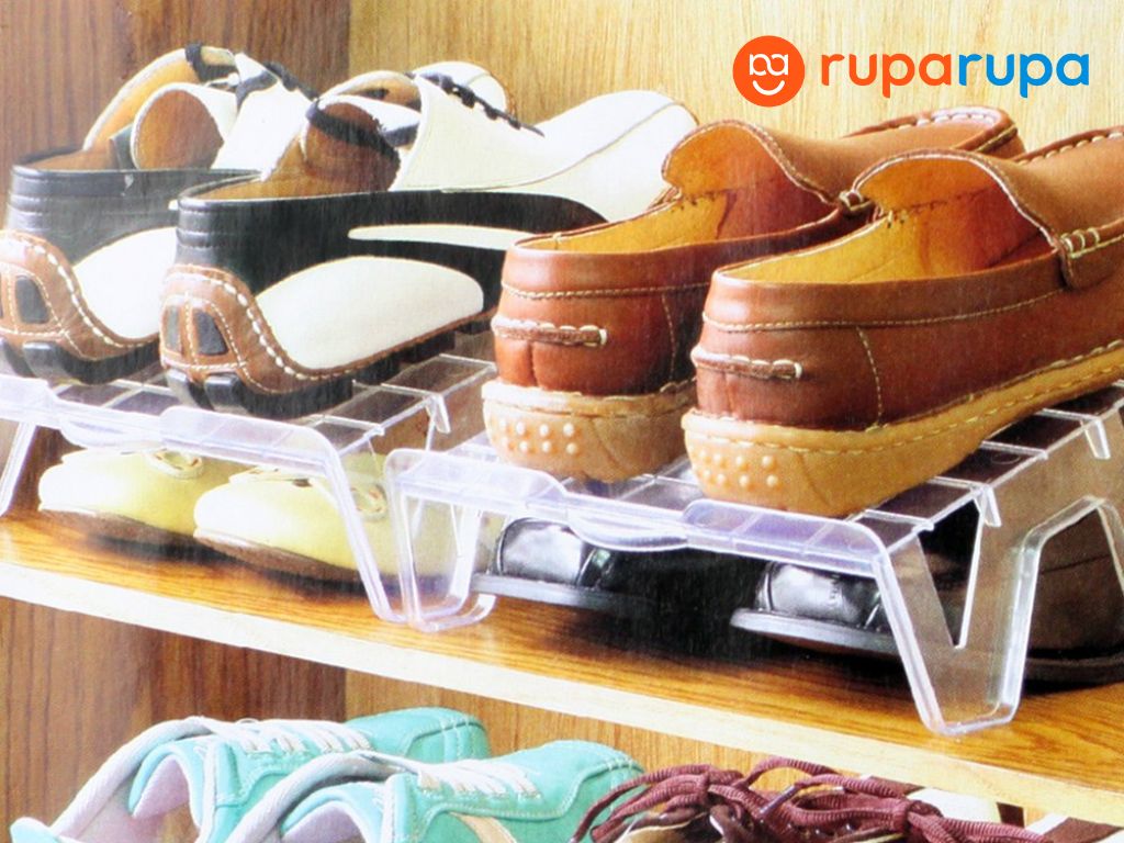 tempat sepatu space saver