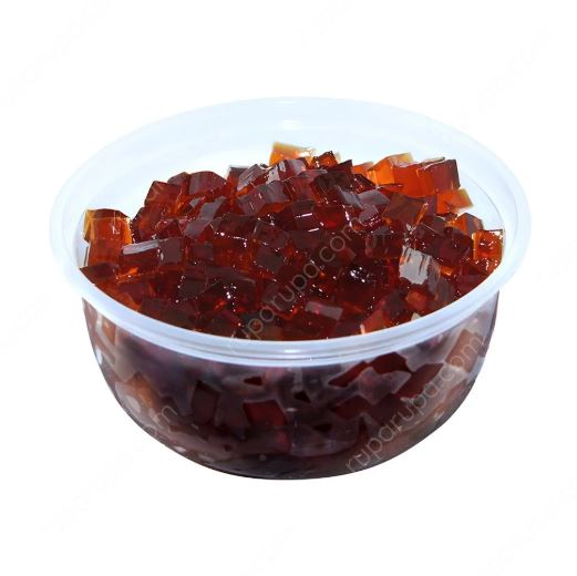 topping coffee jelly