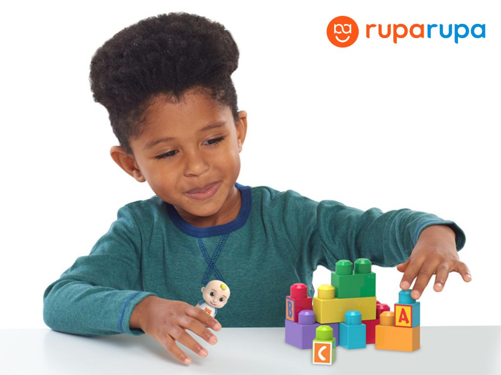 mainan edukasi anak cocomelon block set