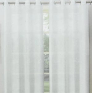 Gorden rumbai renda putih