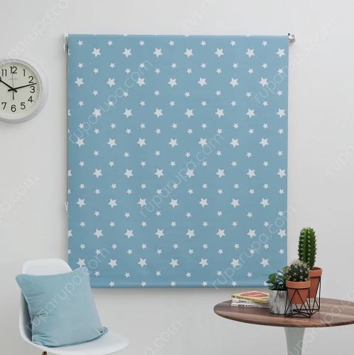 roller blind motif