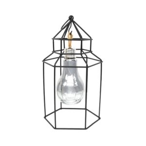 lampu meja dengan rangka