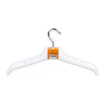 KRIS SET HANGER PLASTIK 5 PCS - PUTIH_1