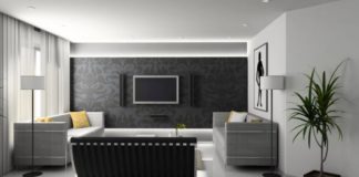 desain inteior monokrom