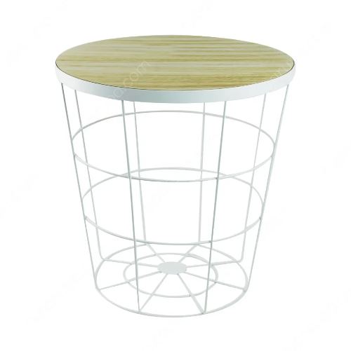 meja tamu desain interior monokrom