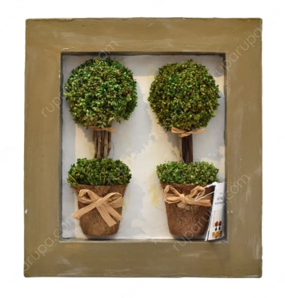 hiasan dinding tanaman