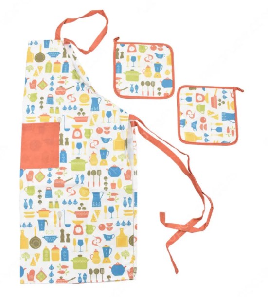 Informa Set 3 Pcs Celemek Dapur Kitchen