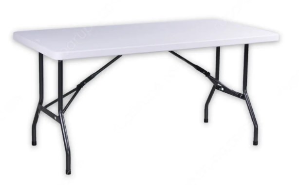 Krisbow Meja Makan Lipat 153x76x74 Cm 