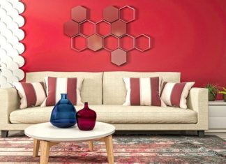 dekorasi dinding ruang tamu