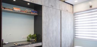 lemari pakaian dua pintu untuk keluarga