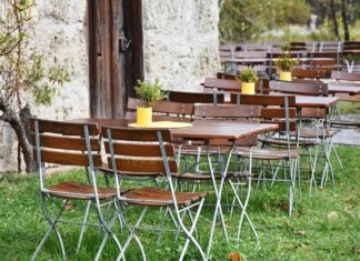 meja lipat untuk ruang makan