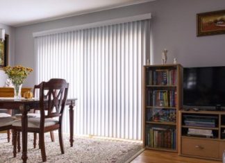 perpaduan warna gorden dan tembok