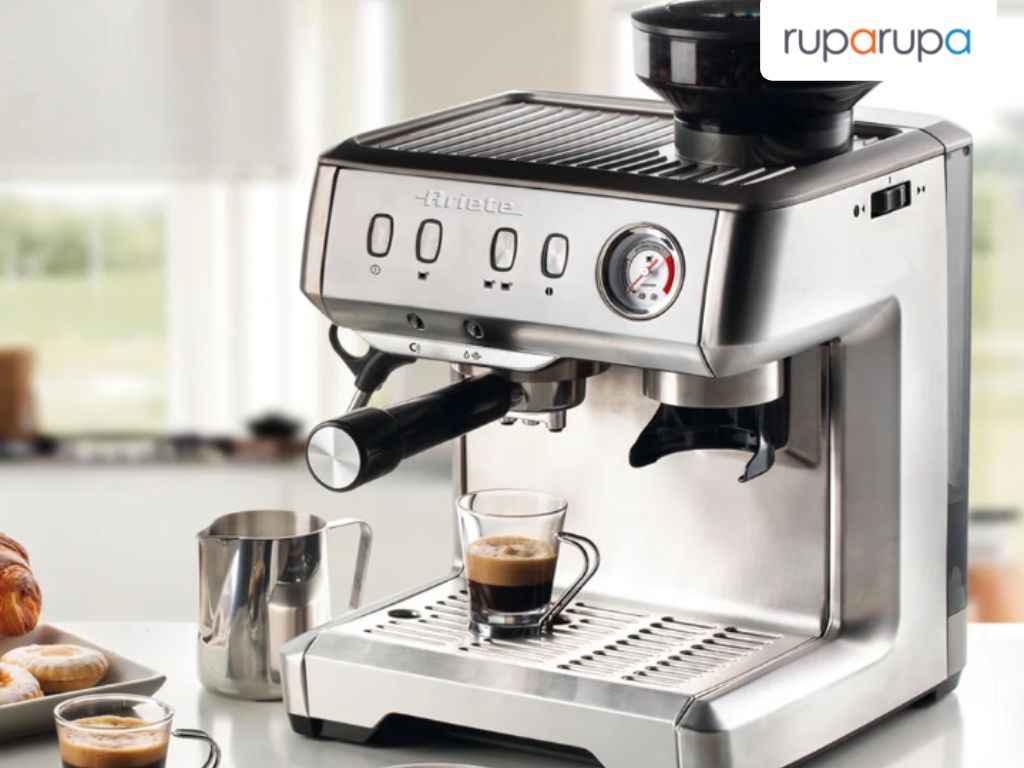 Ariete Coffee Maker Espresso W Grinder