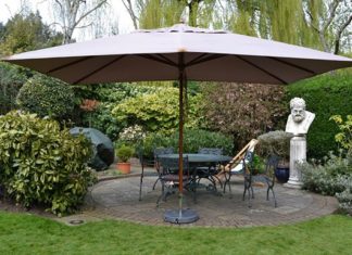 payung taman minimalis