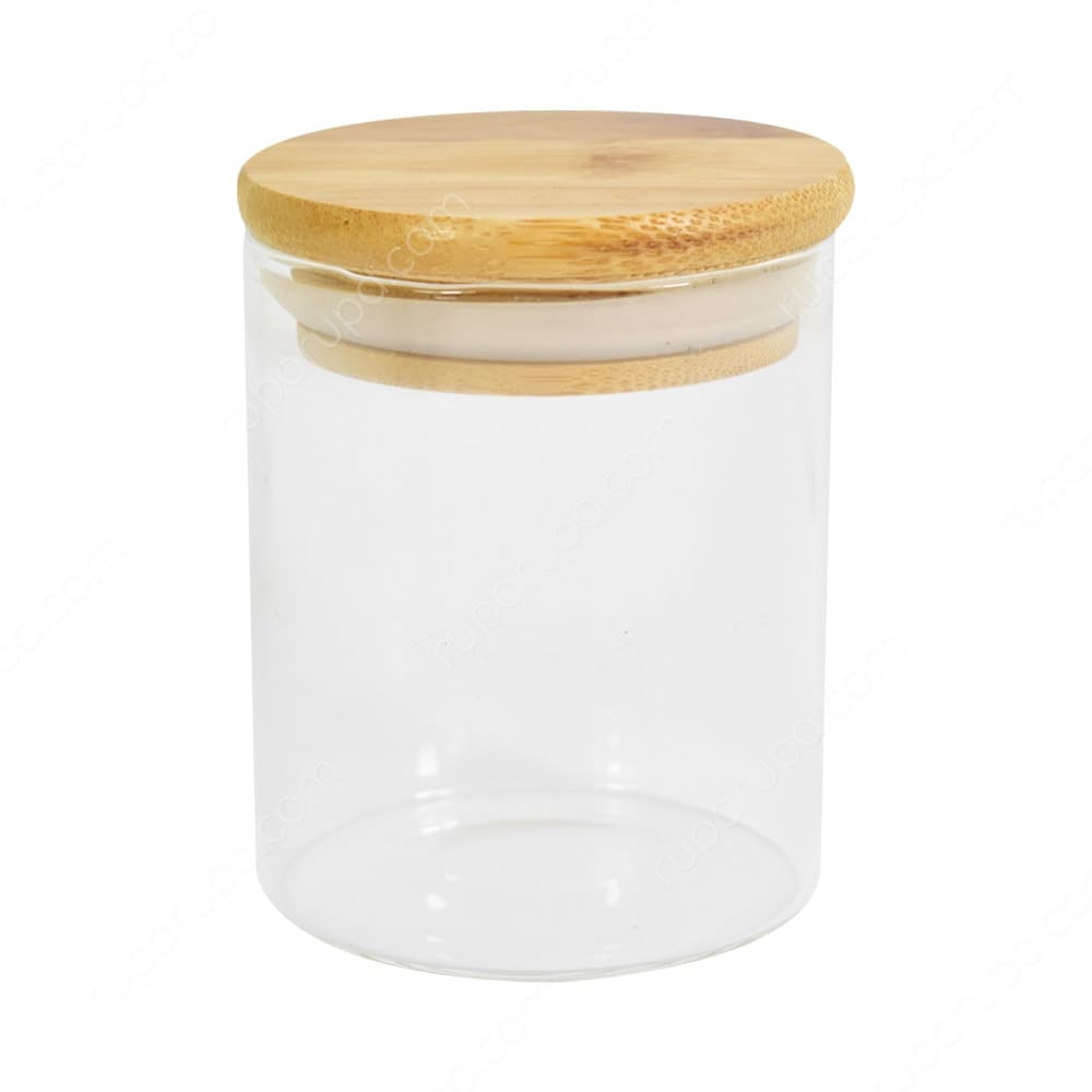 menata kulkas dengan toples kaca