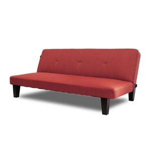 sofa tidur merah