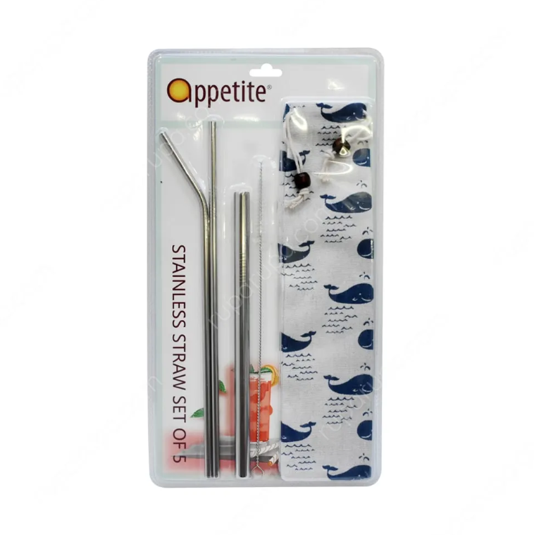 stainless steel straw