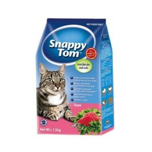 makanan kucing snappy tom