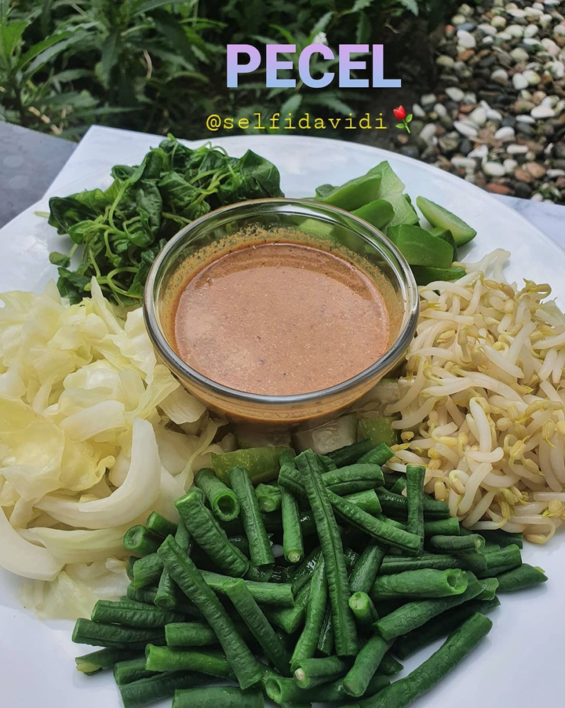 Cara membuat Pecel sayur