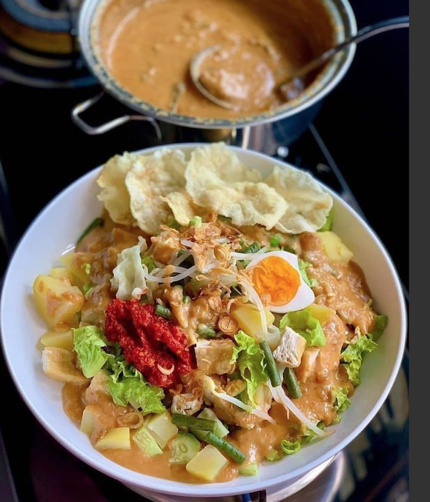 Sayur untuk buka puasa gado gado