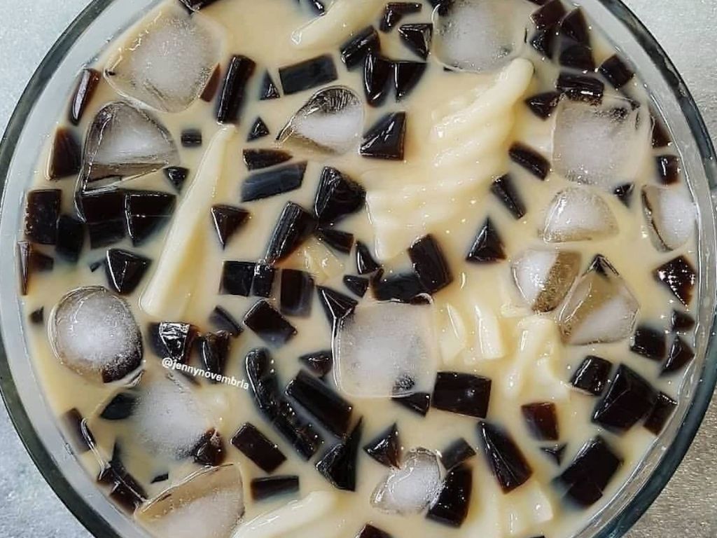 es cincau susu