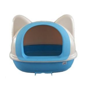 Toilet Kucing Dengan Drawer - Biru
