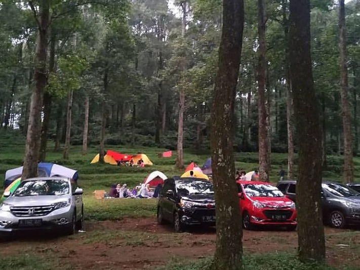 camping ground gunung salak