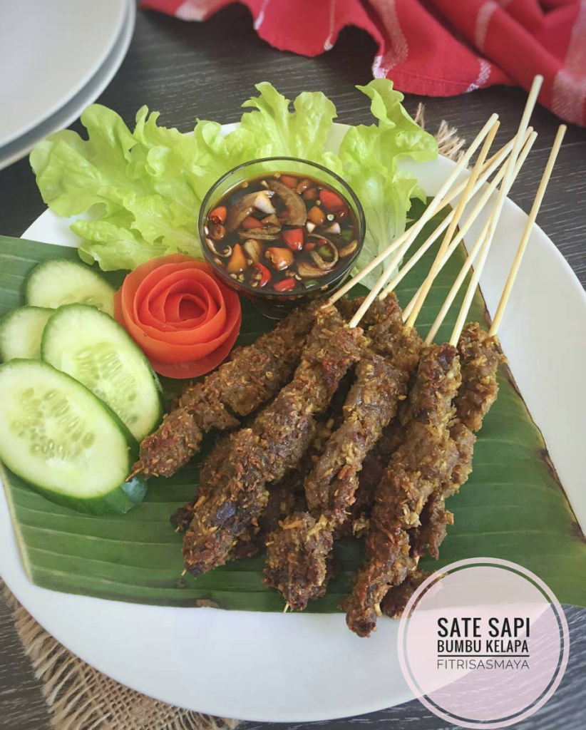 Bumbu sate sapi Kelapa 